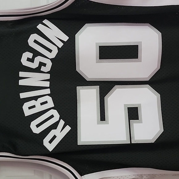 NBA San Antonio Spurs David Robinson The Admiral #50 Jersey - Picture 6 of 6